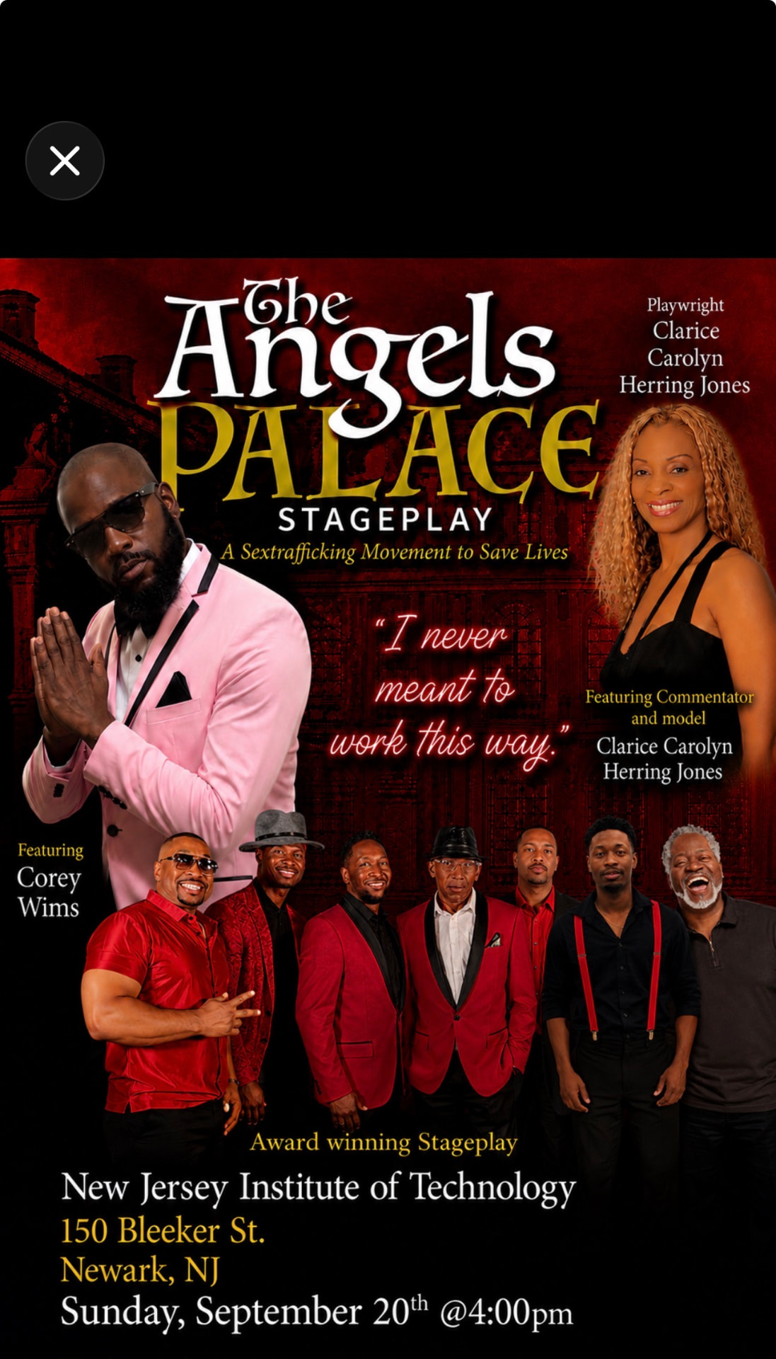 Angel's Palace movie-style poster